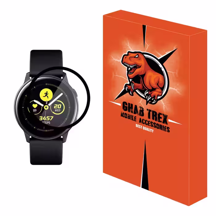 محافظ صفحه نمایش قاب تی رکس مدل PMMA مناسب برای ساعت هوشمند سامسونگ Galaxy Watch Active 40