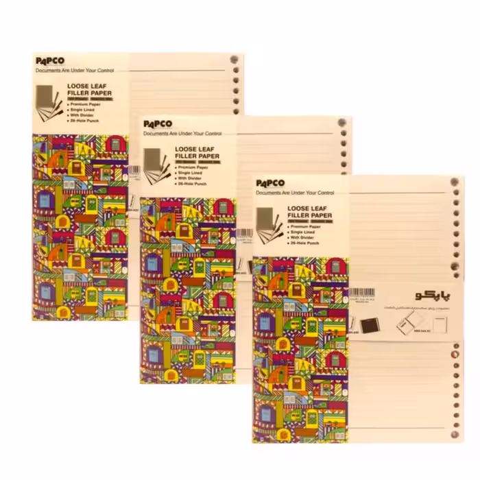 کاغذ کلاسوری پاپکو مدل 606F بسته 300 عددی | چاوه