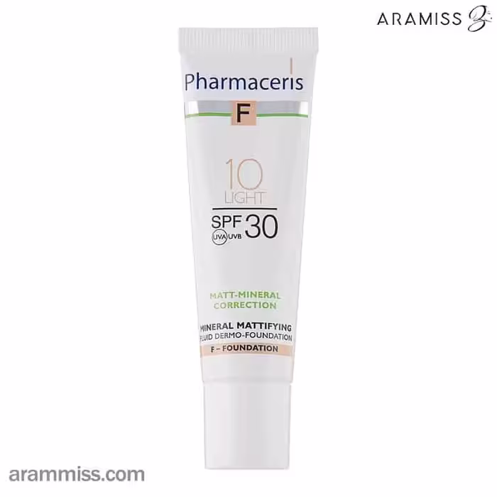 فلوئید مات کننده معدنی فارماسریز F با SPF 30