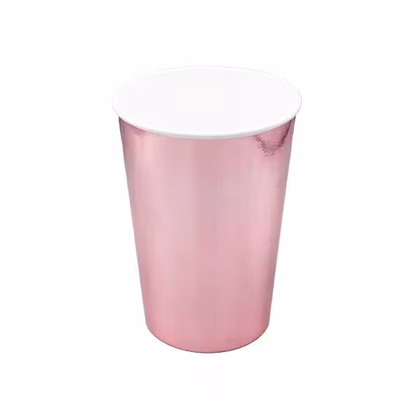 سطل پاپ کورن متالایز صورتی