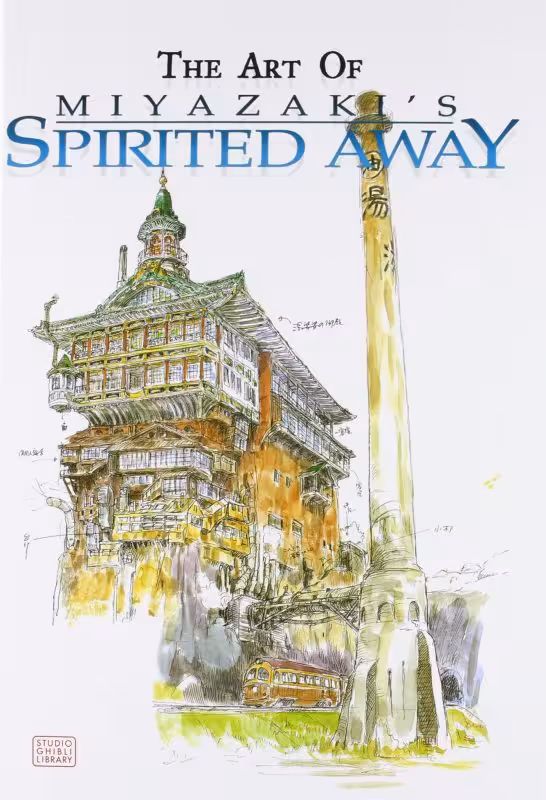 کتاب تصویری آرت بوک شهر اشباح The Art of Spirited Away