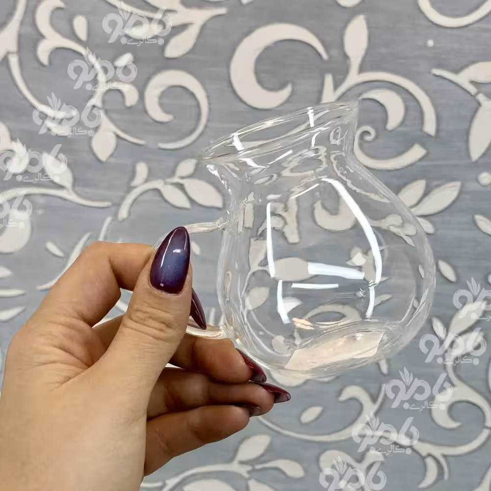 فنجان پیرکس 6عددی کمر باریک ساده