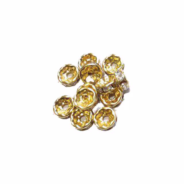 رینگ نگین دار سایز 8 بسته 10 عددی