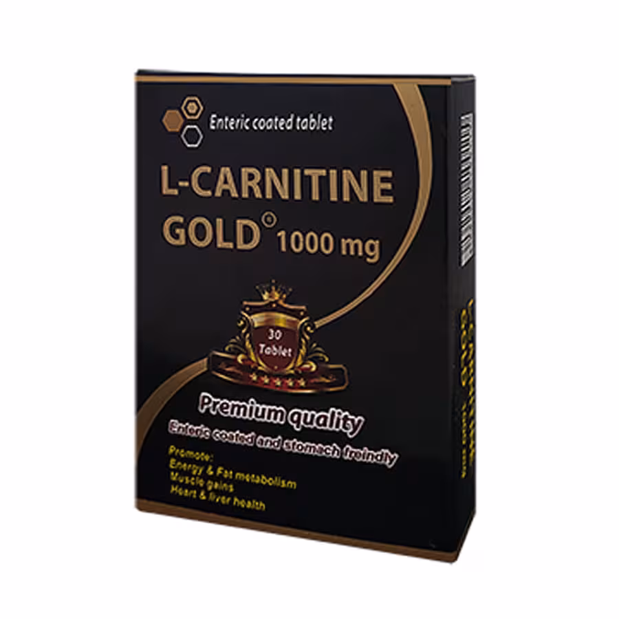 ال کارنیتین گلد 1000 میلی گرم مولتی نرمال 30 عددی