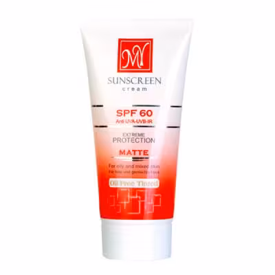 ضد آفتاب SPF60 فاقد چربی (رنگی) مای|sunscreen spf60 matt