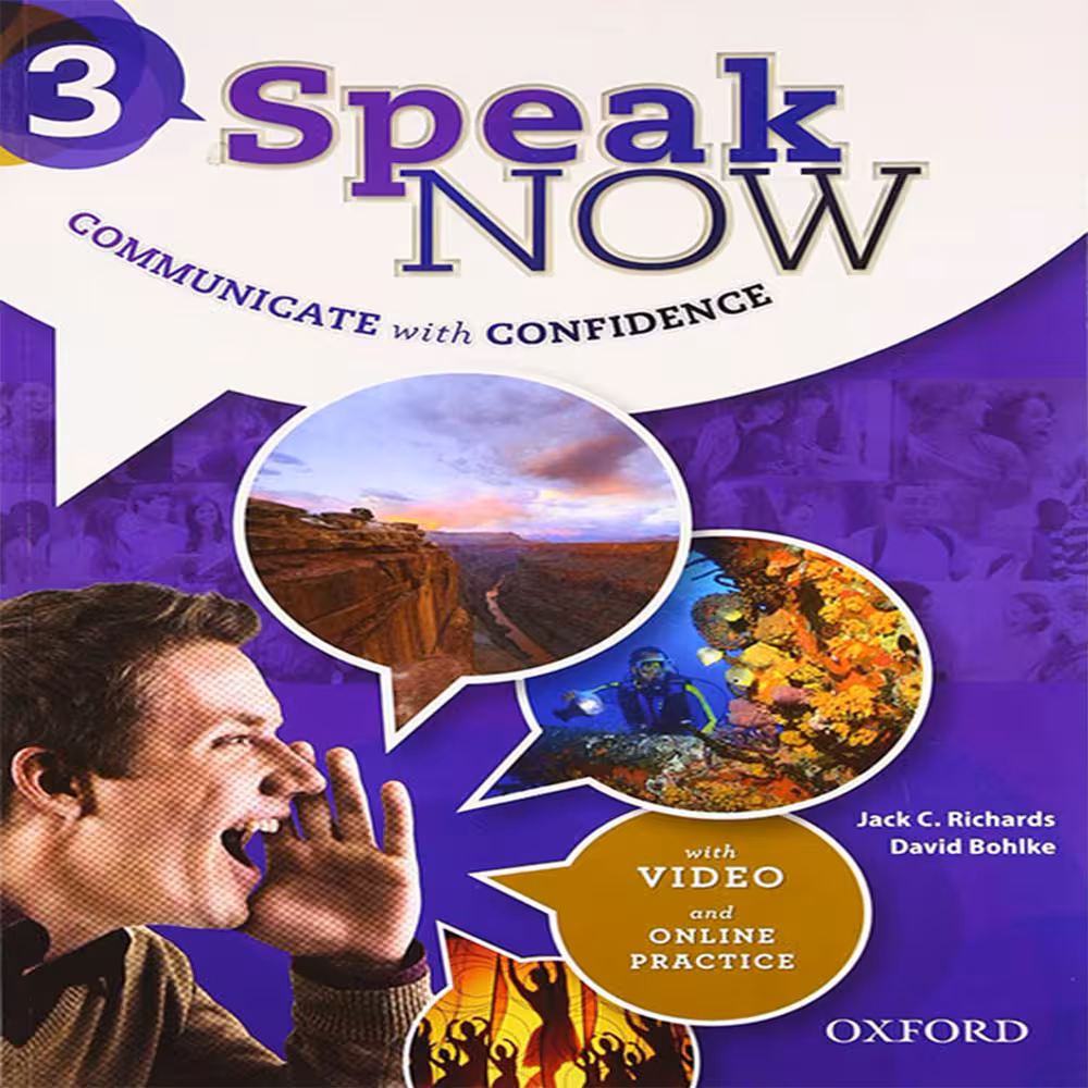 کتاب SPEAK NOW 3 اثر جمعی از نویسندگان نشر OXFORD
