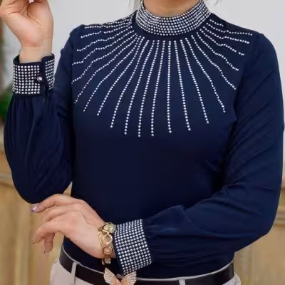 شومیز عیدانه نگینی