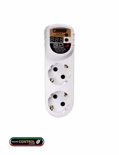 محافظ برق دیجیتال کامپیوتر و پکیج 2 خانه مدل  M126 سورنا نمودار کنترل (بدون کابل)