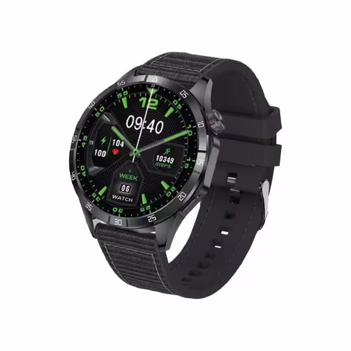 ساعت هوشمند گرین لاین مدل MAR SPORT SIGNAR PRO SMART دارای قابلیت های قابلیت مکالمه از طریق بلوتوث، پشتیبانی از زبان فارسی در منو و سیستم‌عامل، کنترل موسیقی (Music Player) بند سیلیکون | کالا مکس