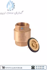 شیر یکطرفه فنری سوپاپ برنجی کیز ایران