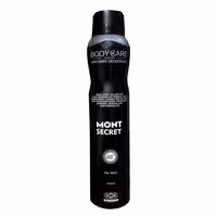 اسپری خوشبو کننده مردانه بادی کر مدل MONT SECRET حجم 200 میلی لیتر