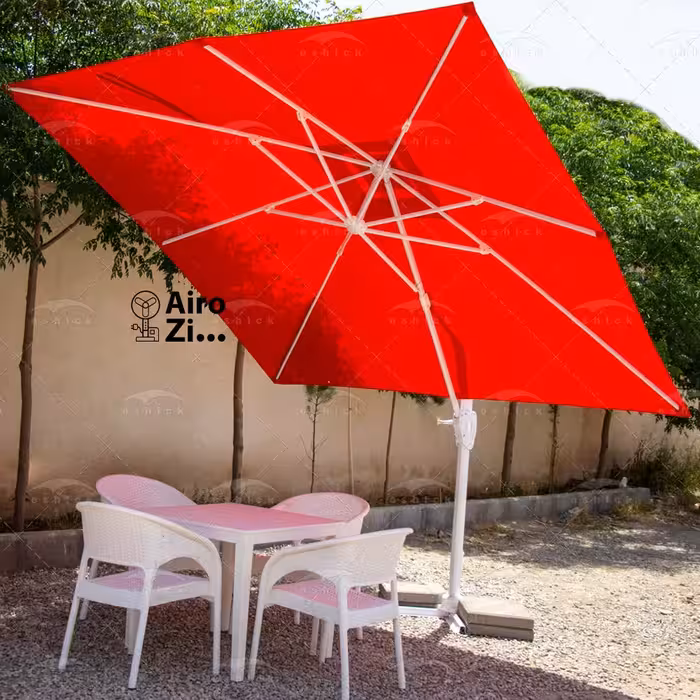 چتر پایه کنار مربع 3×3