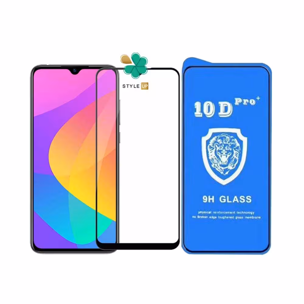 گلس تمام صفحه گوشی شیائومی Xiaomi Mi CC9e مدل 10D Pro