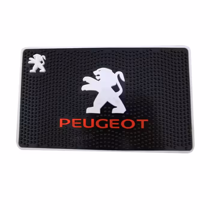 پد رو داشبورد ژله ای سایز 13*21 –  آرم شیر پژو