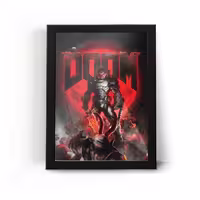 تابلو قاب دووم Doom 12