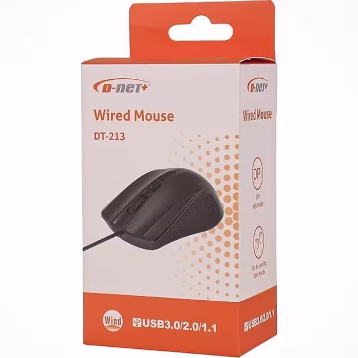 موس سیم دار دی نت DT-213