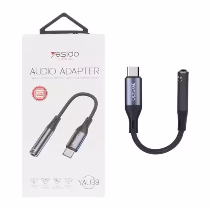 تبدیل USB-C به AUX یسیدو مدل YAU38