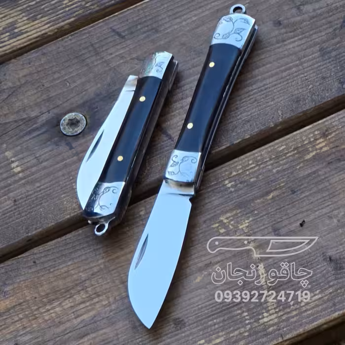 چاقو جراحی دسته مشکی تاشو سایز 1