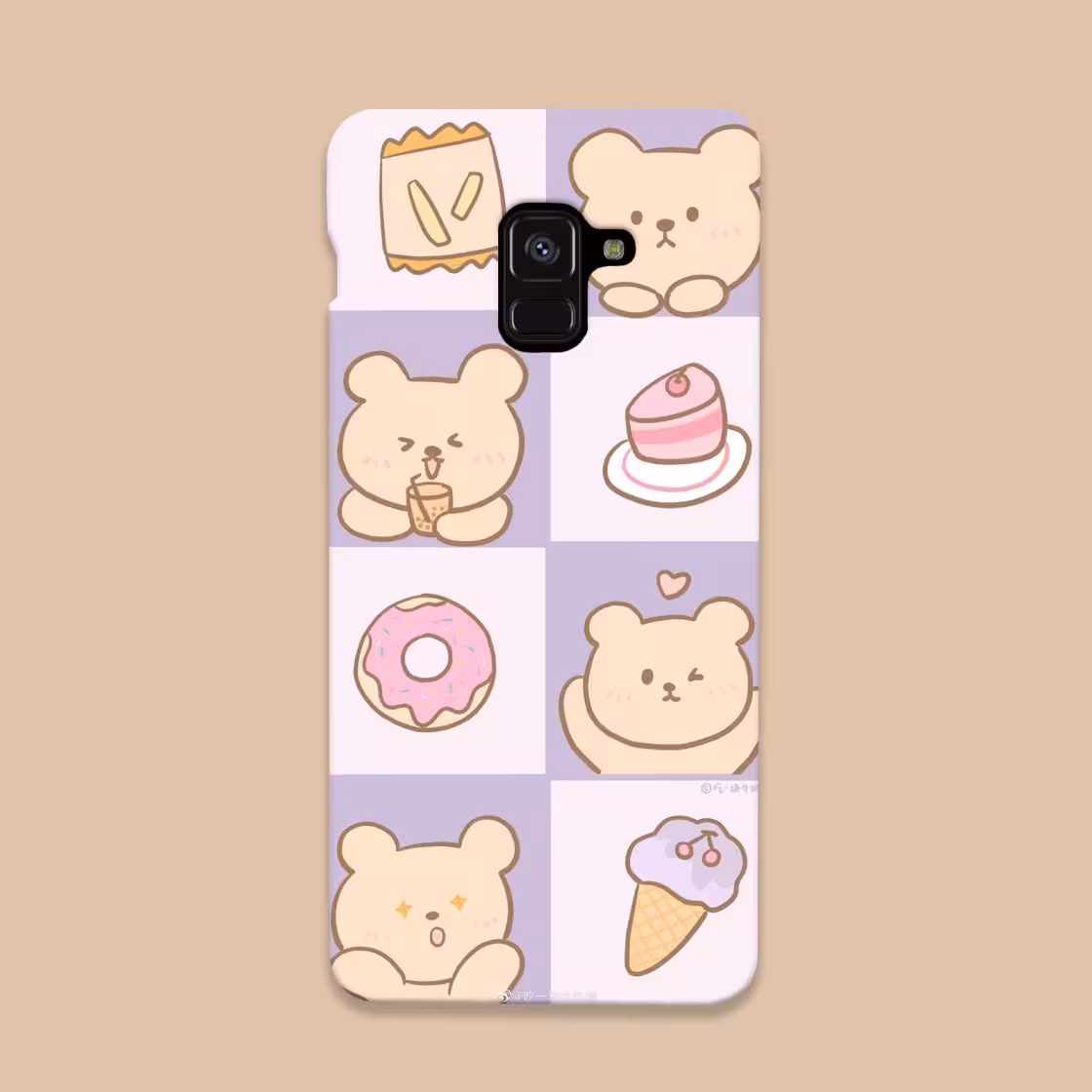 کاور گارد قاب مناسب برای گوشی موبایل سامسونگ A8 PLUS 2018-کد 2079