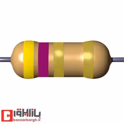 مقاومت 4.7 اهم 1/4 وات 5 درصد