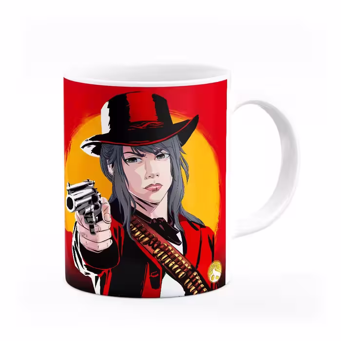 ماگ طرح Red Dead Redemption 2 مدل MG9821