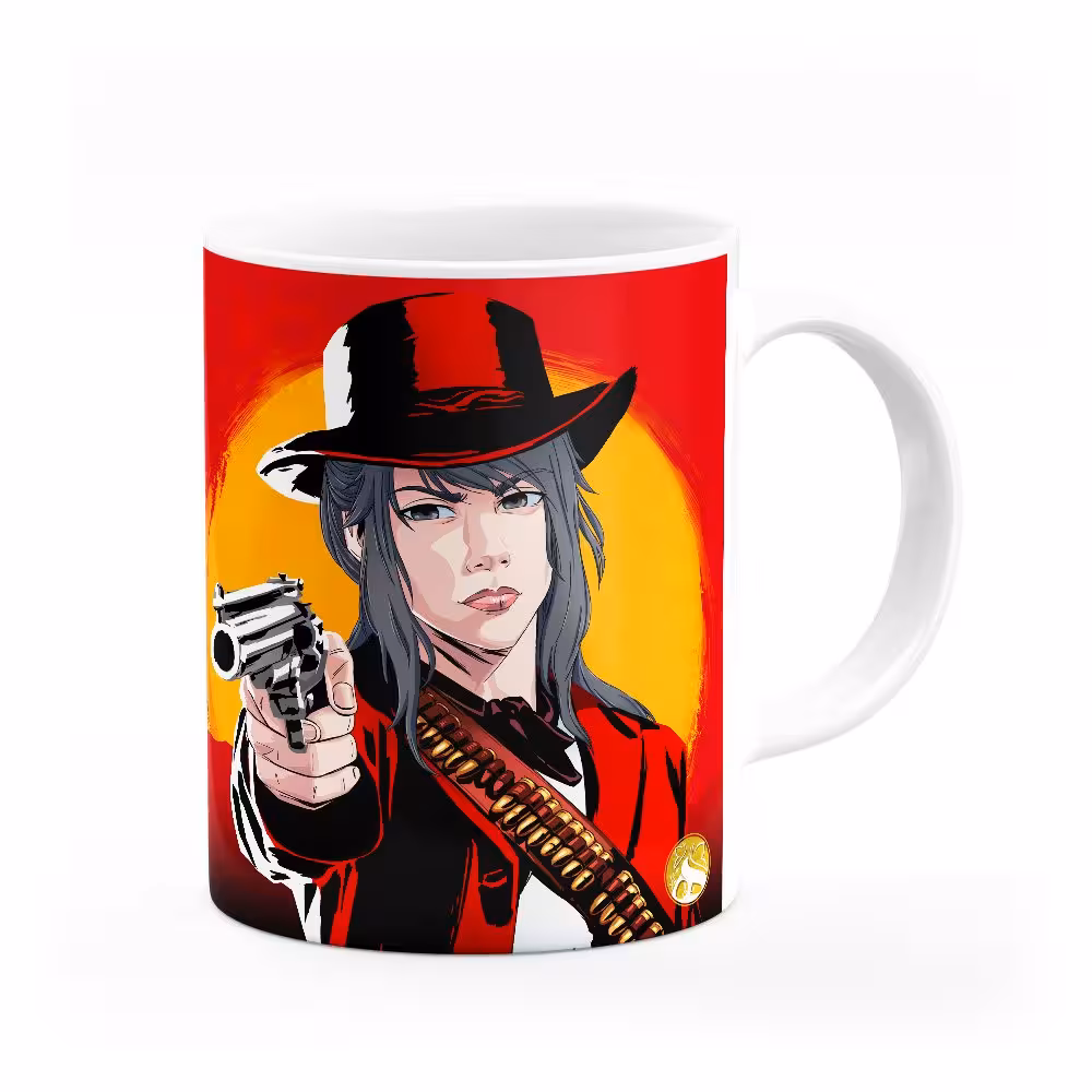 ماگ طرح Red Dead Redemption 2 مدل MG9821