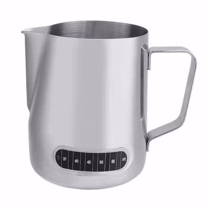 پارچ کف ساز شیر مدل پیچر دماسنج دار کد 1000 | چاوه