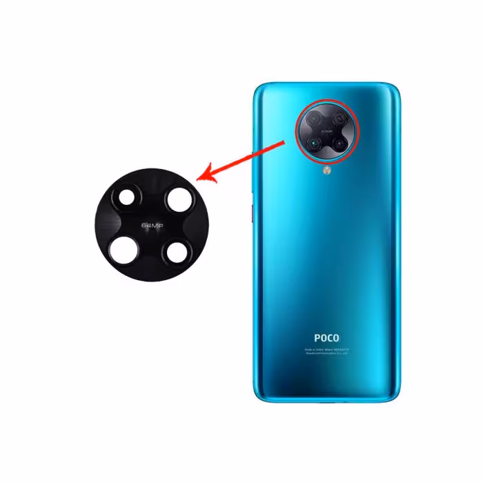 شیشه لنز دوربین گوشی موبایل شیائومی XIAOMI POCO F2 PRO