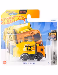ماشین دکوری مدل Total Disposal Yellow برند Hot Wheels