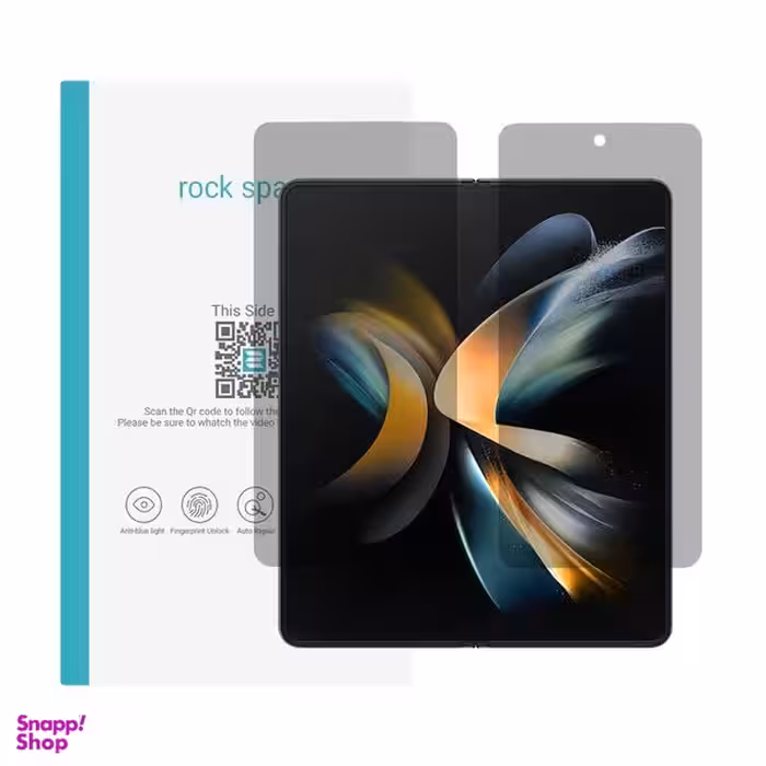 محافظ صفحه نمایش حریم شخصی راک اسپیس (Rock Space) مدل 180F-02Y مناسب برای گوشی سامسونگ Galaxy Z Fold4