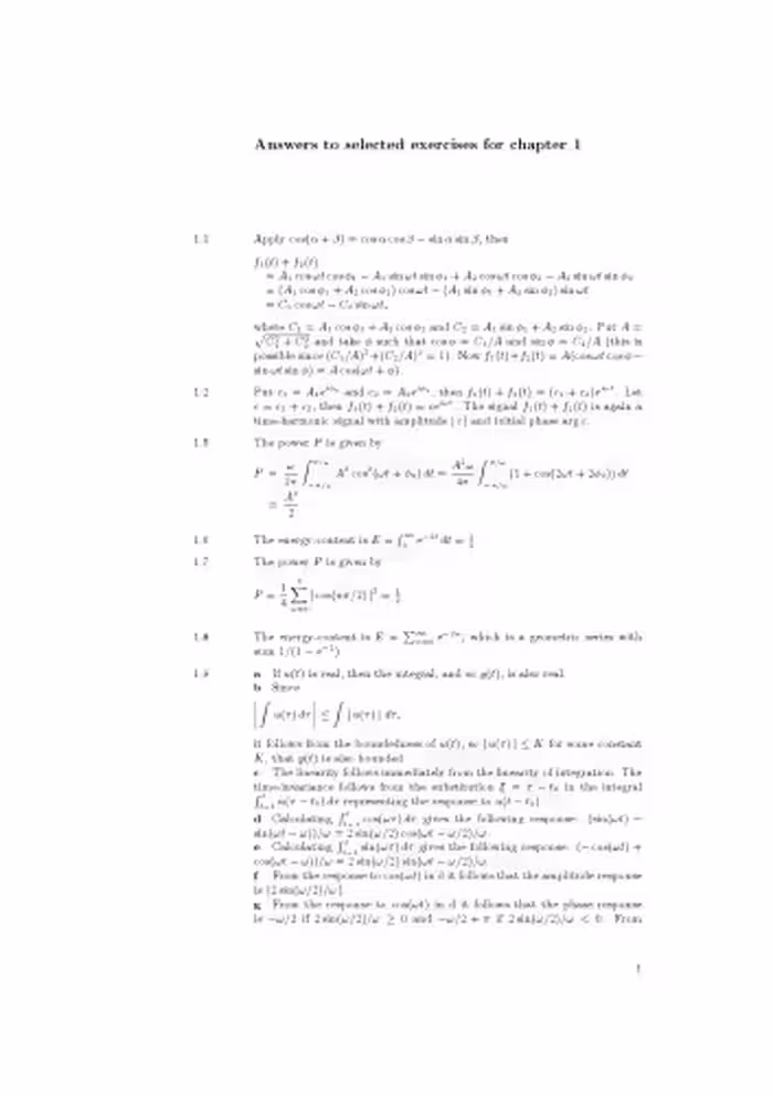 خرید و دانلود نسخه کامل کتاب Fourier and Laplace Transform (Solutions)