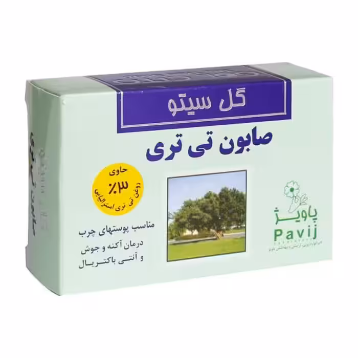 صابون تی تری گل سیتو Gol Cito Tea Tree Soap For Oily Skin