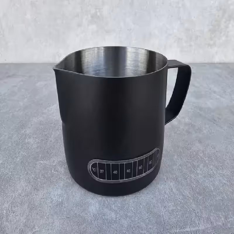 پارچ کف ساز شیر مدل دماسنج دار 350