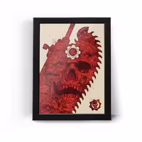 تابلو قاب گیرز آف وار Gears of War