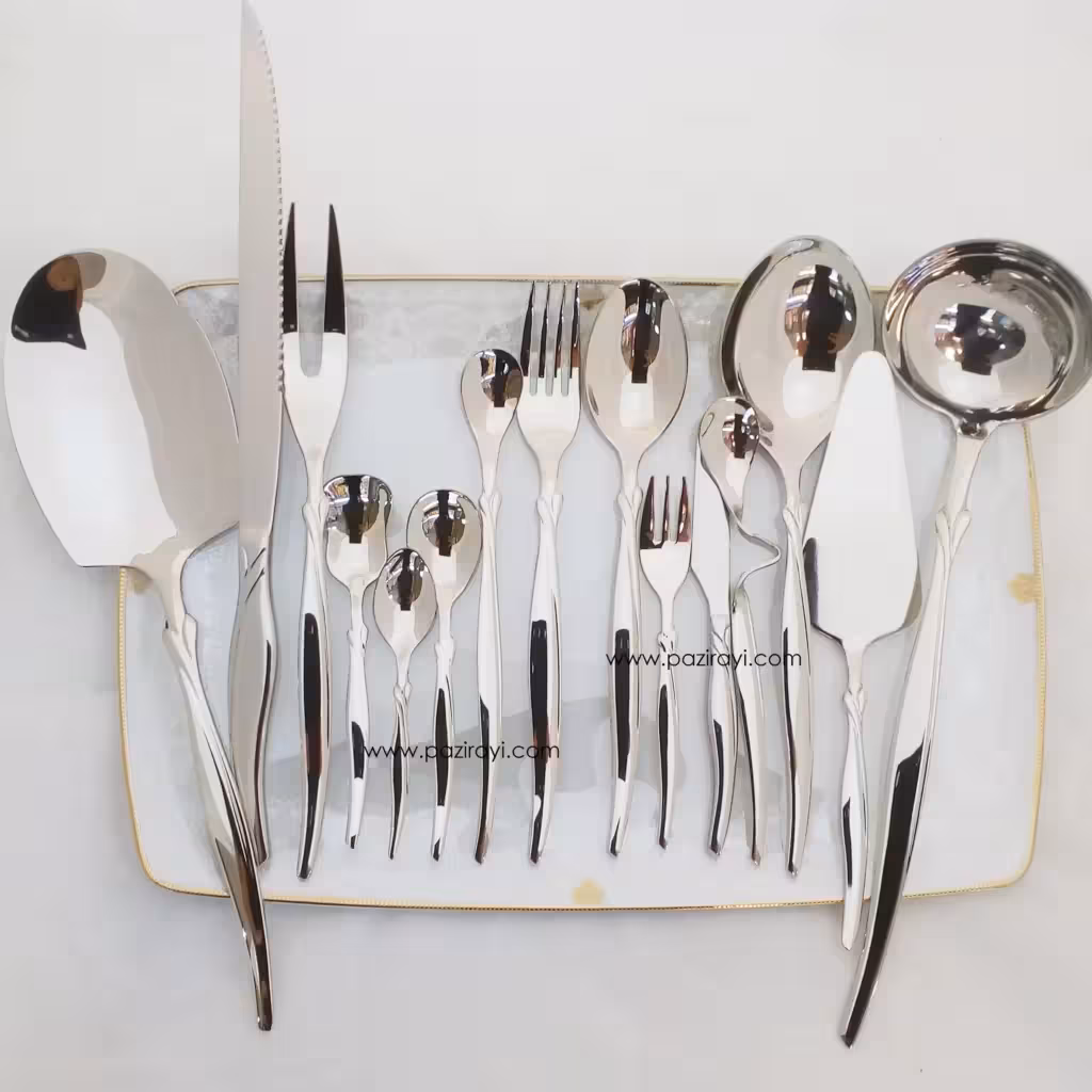 سرویس قاشق چنگال 30 نفره اس جی مدل 249m