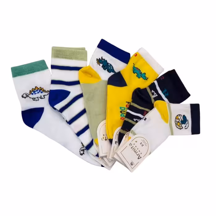 جوراب نیم ساق بچگانه ارمیتا 6شماره کد 15