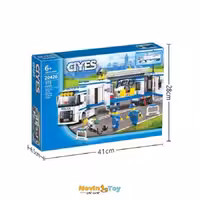 لگو تریلی پلیس 375 قطعه