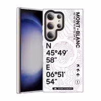 کاور گوشی سامسونگ Galaxy S24 Ultra مدل بنکس MagClap Mt. Blanc Phone Case