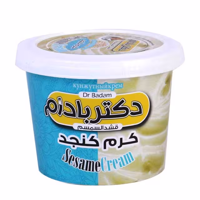 کرم کنجد ساده دکتر بادام 220 گرمی
