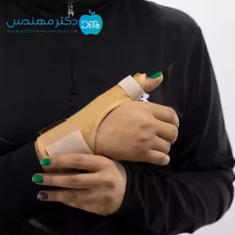 شست بند آتل دار پاک سمن کد 053