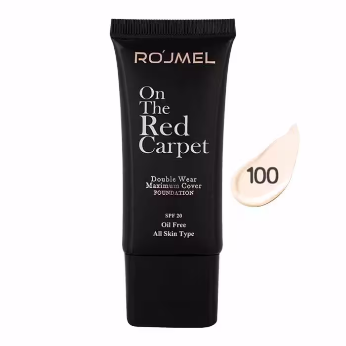 کرم پودر تیوپی دبل ویر رژمل Double Wear Foundation ROJMEL 100