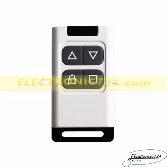 ریموت کنترل چهار کانال بلوتوثی 433 سفید مشکی