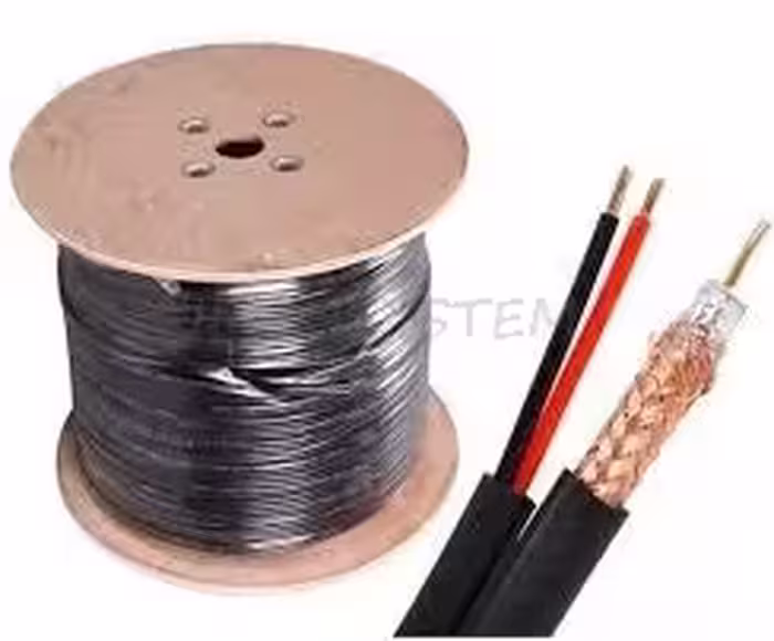 کابل ترکیبی rg59 ضخامت 0.65