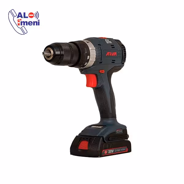 دریل شارژی چکشی براشلس آروا مدل 5854