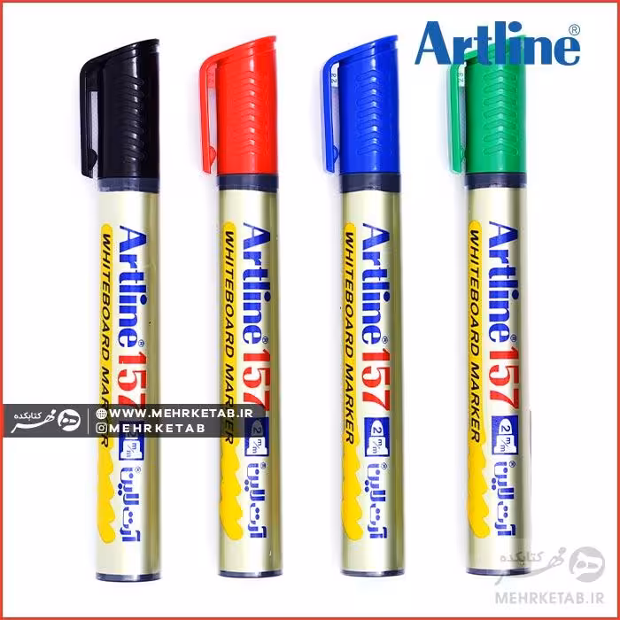 ماژیک وایت بورد آرت لاین نوک گرد Artline 157 Board Marker