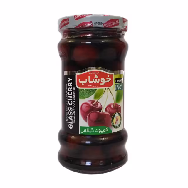 کمپوت گیلاس خوشاب 350 گرمی