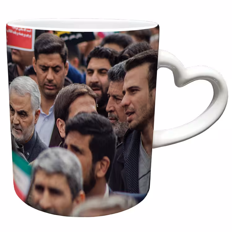 خرید ماگ-لیوان  دسته ساده  سردار سلیمانی کد 32