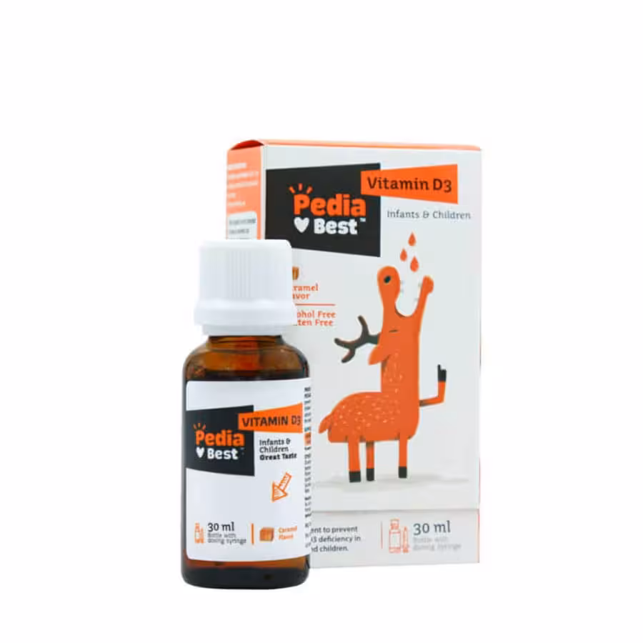 قطره ویتامین D3 پدیابست 30 میلی لیتر