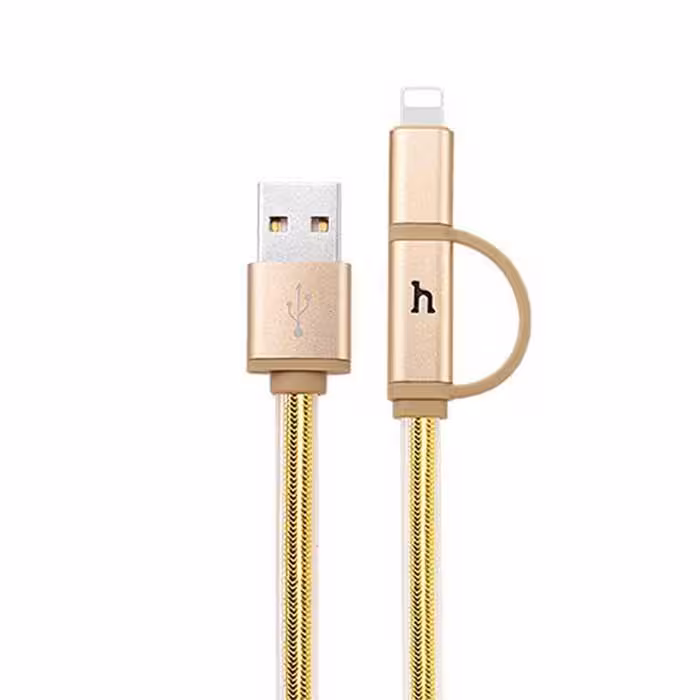 کابل لایتنینگ و اندروید هوکو مدل Hoco UPL12