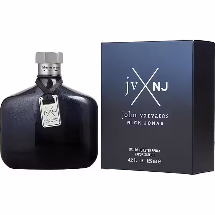 عطر و ادکلن مردانه جان وارواتوس جی وی ایکس ان جی (آبی) ادوتویلت JOHN VARVATOS JV X NJ NICK JONAS (BLUE) EDT FOR MEN